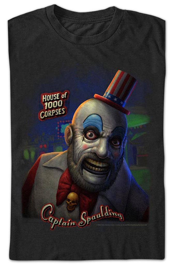 Captain Spaulding House Of 1000 Corpses TShirt