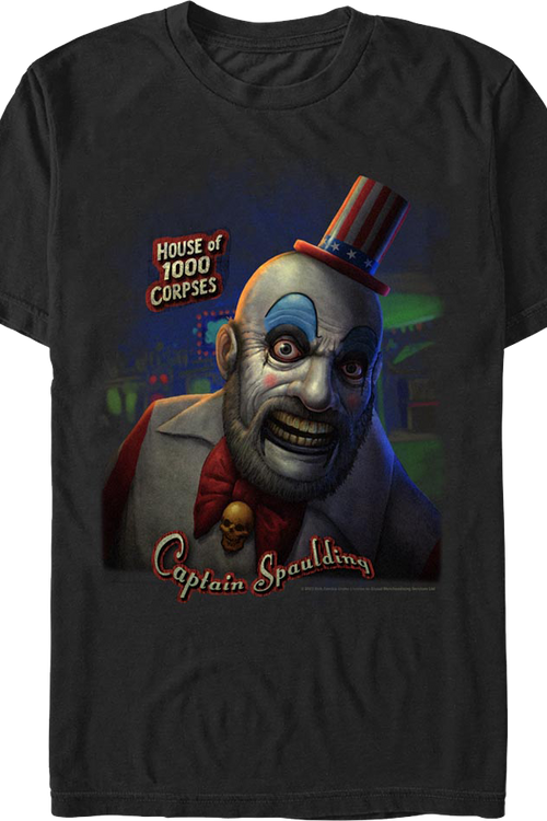 Captain Spaulding House Of 1000 Corpses T-Shirtmain product image
