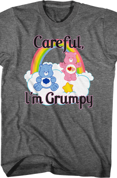 Careful I'm Grumpy Care Bears T-Shirt