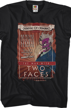 Carnival of Criminals Two-Face Batman T-Shirt