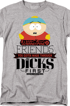 Cartman Wade Through The Dicks South Park T-Shirt