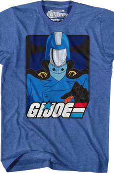 Cartoon Cobra Commander GI Joe T-Shirt