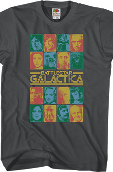 Cast Battlestar Galactica T-Shirt