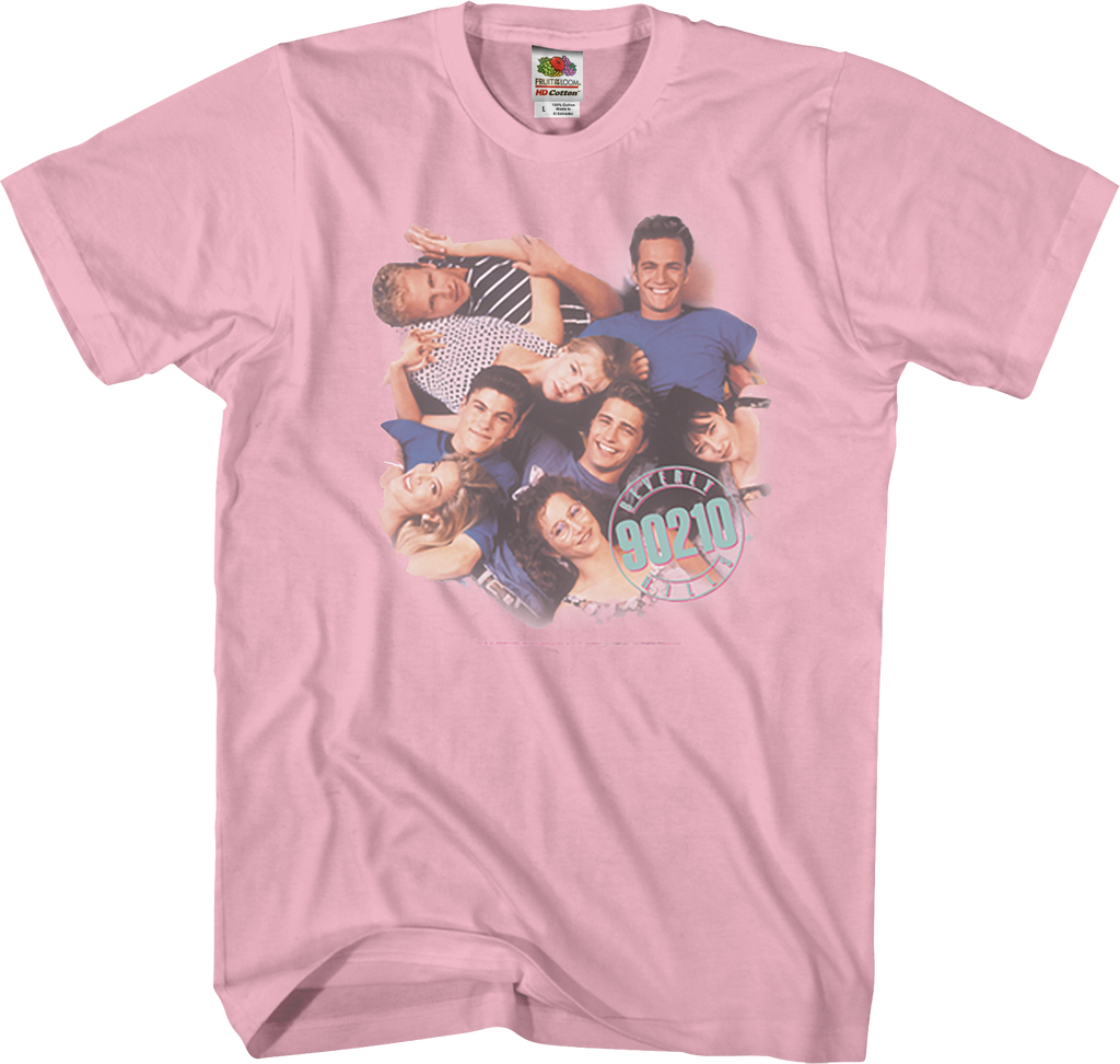 Cast Beverly Hills 90210 T-Shirt Men's