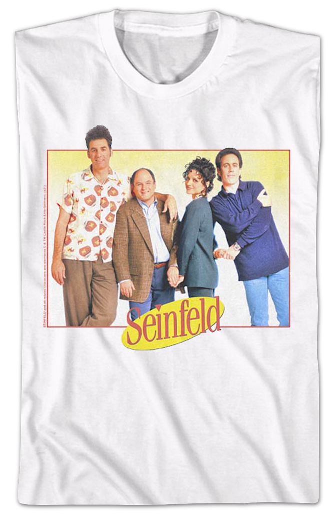 Cast Group Photo Seinfeld T-Shirt - Main Image