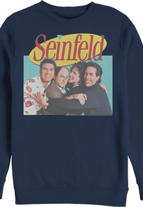 Cast Photo Seinfeld Sweatshirt