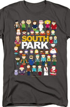 Cast Photo South Park T-Shirt