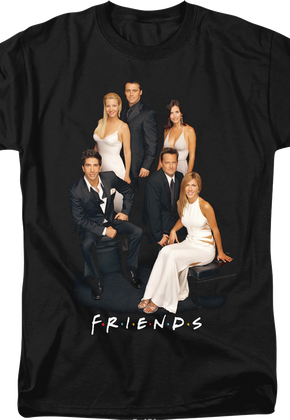Cast Portrait Friends T-Shirt
