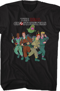 Cast Real Ghostbusters T-Shirt