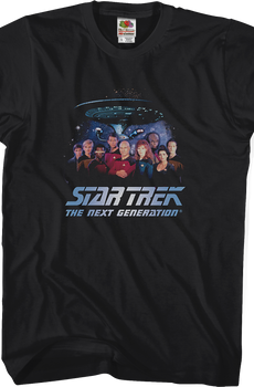 Cast Star Trek The Next Generation T-Shirt