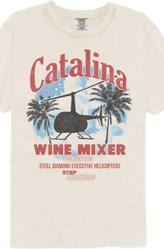 Catalina Wine Mixer Step Brothers Comfort Colors Brand T-Shirt