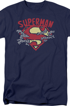 Chain Breaking Logo Superman DC Comics T-Shirt