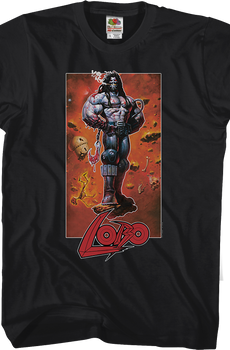Chained Hook Lobo DC Comics T-Shirt