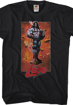 Chained Hook Lobo DC Comics T-Shirt