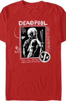 Chalkboard Deadpool T-Shirt