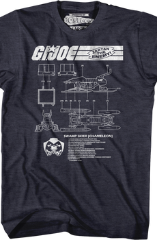 Chameleon Instruction Manual GI Joe T-Shirt