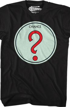 Chance Question Mark Monopoly T-Shirt
