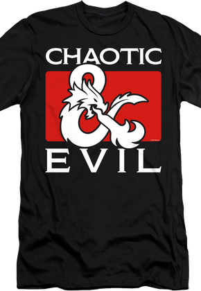 Chaotic Evil Dungeons & Dragons T-Shirt