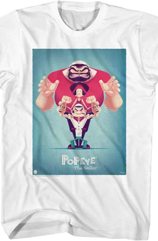 Bluto Olive Oyl Popeye T-Shirt