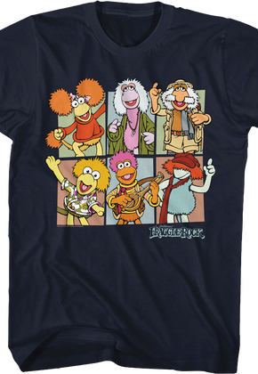 Character Panels Fraggle Rock T-Shirt