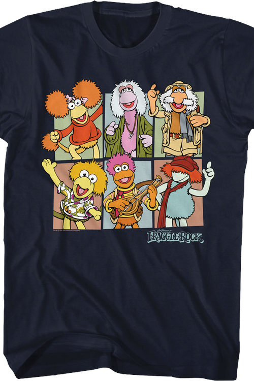 Character Panels Fraggle Rock T-Shirtmain product image