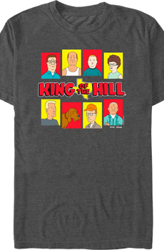 Character Panels King of the Hill T-Shirt