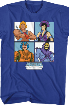 Character Squares Masters of the Universe T-Shirt