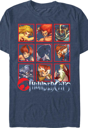 Character Squares ThunderCats T-Shirt