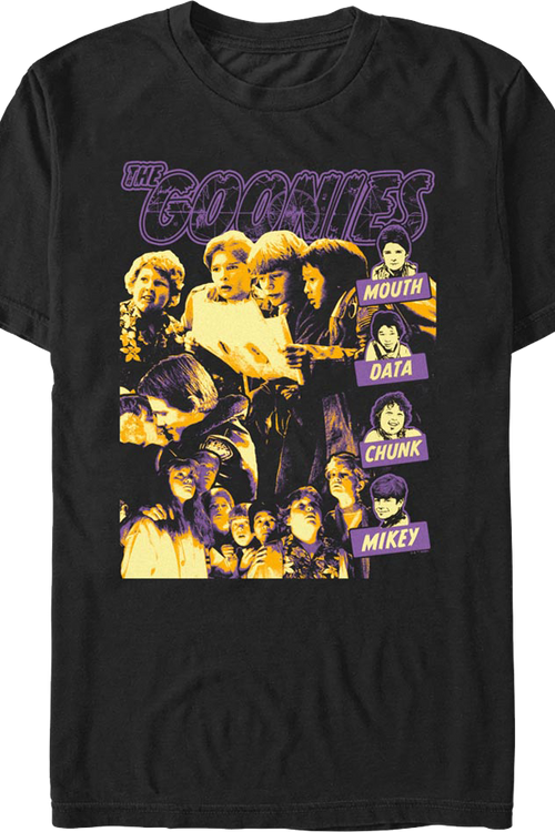 Characters Collage Goonies T-Shirtmain product image
