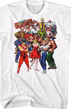 Characters Final Fight T-Shirt