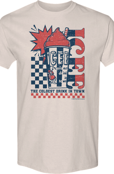 Checkerboard Coldest Drink In Town ICEE T-Shirt