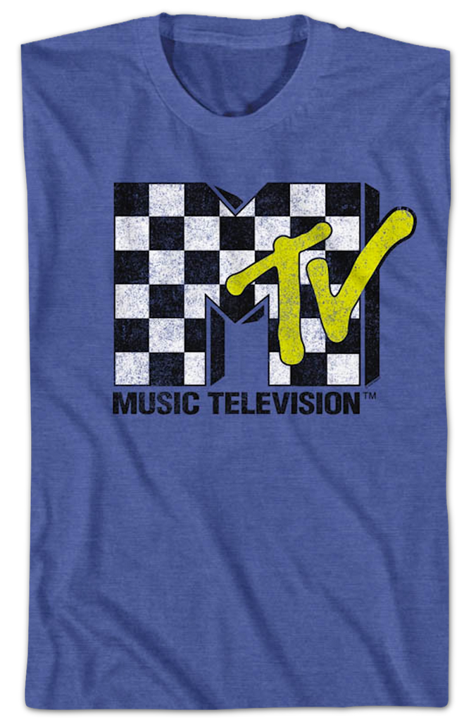 Checkerboard Logo MTV Shirt