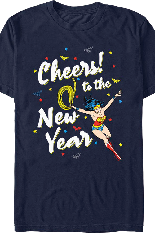 Cheers to the New Year Wonder Woman DC Comics T-Shirtmain product image