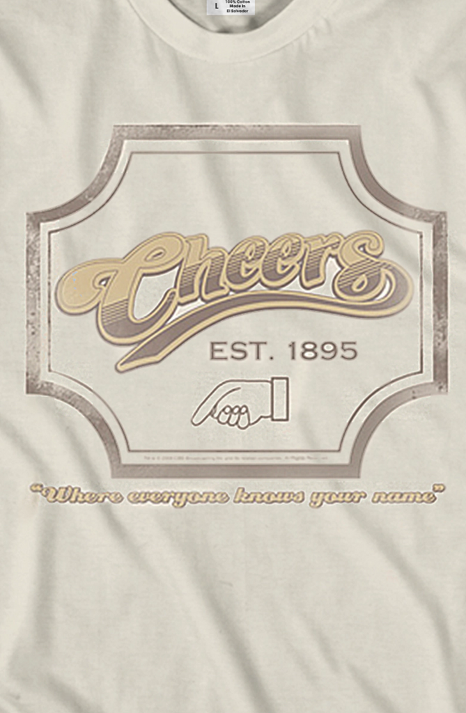 Cheers TV Show Logo T Shirt Cheers Mens T shirt cheers-tv-show-logo-t-shirt-cheers-mens-t-shirt