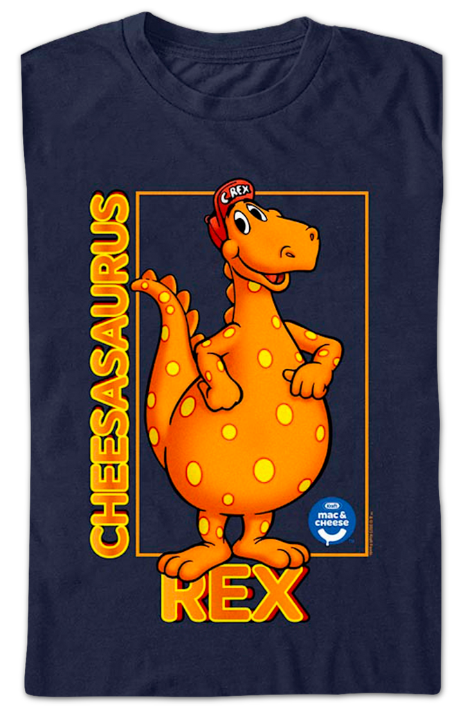 Cheesasaurus Rex Kraft TShirt
