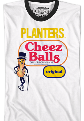 Cheez Balls Planters Ringer Shirt