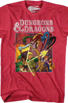 Cherry Heather Cartoon Characters Dungeons & Dragons T-Shirt
