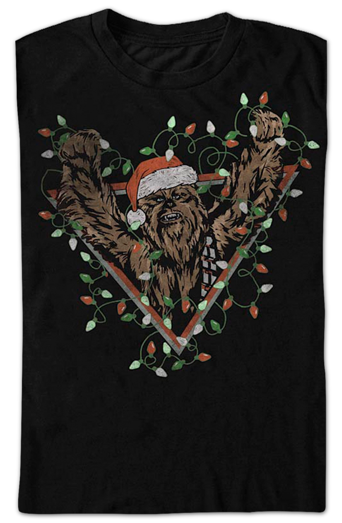 Chewbacca christmas outlet shirt