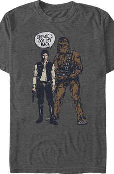 Chewie's Got My Back Star Wars T-Shirt