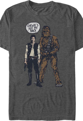 Chewie's Got My Back Star Wars T-Shirt
