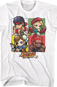 Chibi Boxes Street Fighter T-Shirt