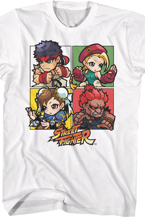 Chibi Boxes Street Fighter T-Shirtmain product image