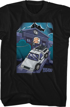 Chibi Doc Brown Back To The Future T-Shirt