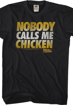 Chicken Back To The Future T-Shirt