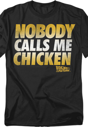 Chicken Back To The Future T-Shirt