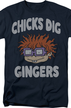 Chicks Dig Gingers Rugrats T-Shirt