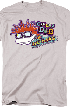 Chicks Dig The Glasses Rugrats T-Shirt