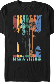Chillin' Like A Villain Disney T-Shirt