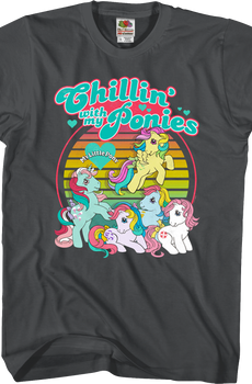 Chillin' With My Ponies My Little Pony T-Shirt
