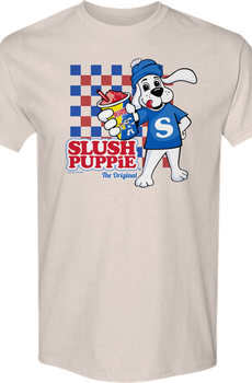 Chilly Dog Checkerboard Slush Puppie T-Shirt